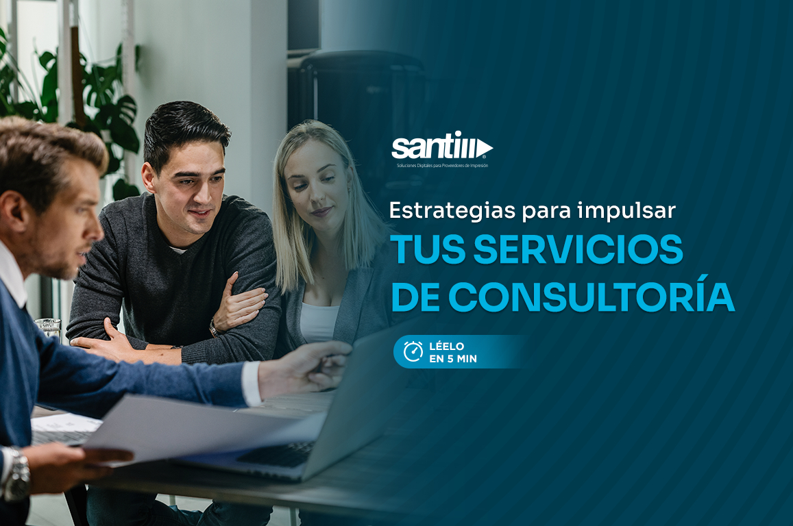 servicios de asesoramiento en impresión