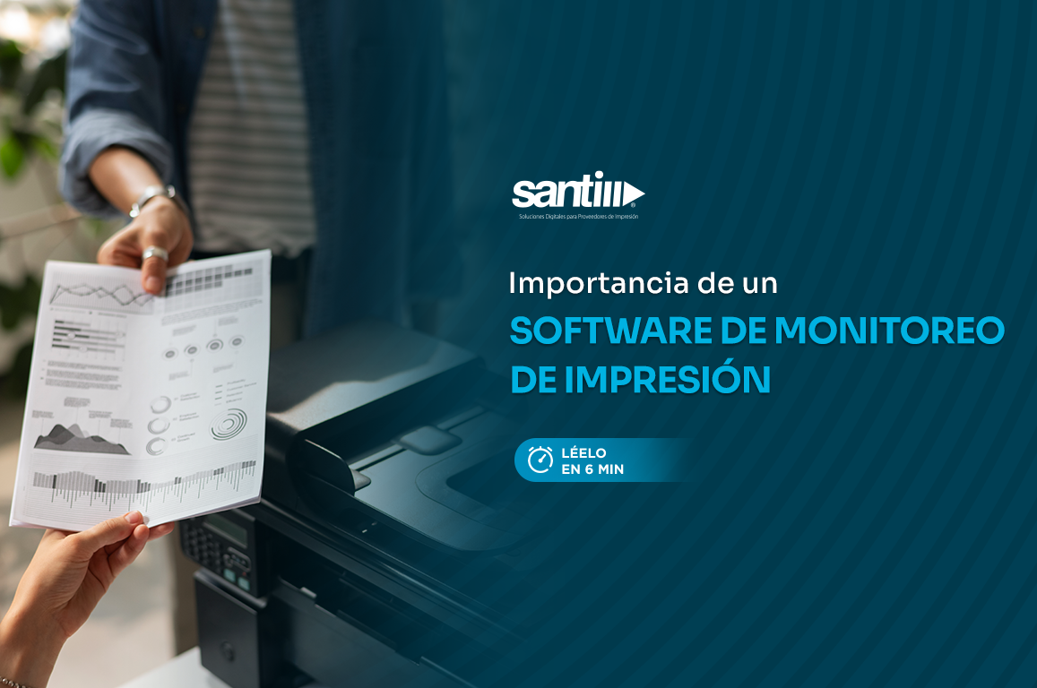 ¿Que hace un software de monitoreo de impresión?